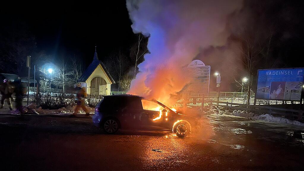 Pkw-Brand in Tamsweg