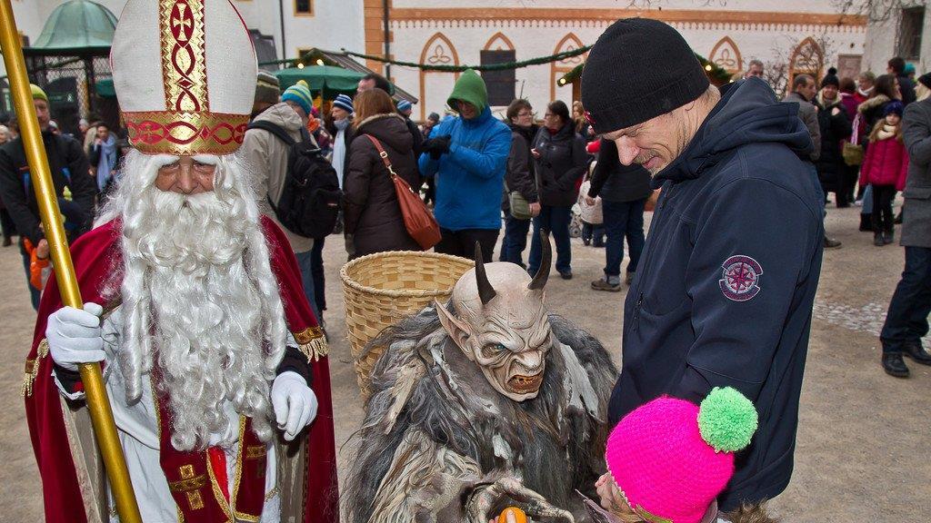 Krampuslauf auf Festung Salzburg