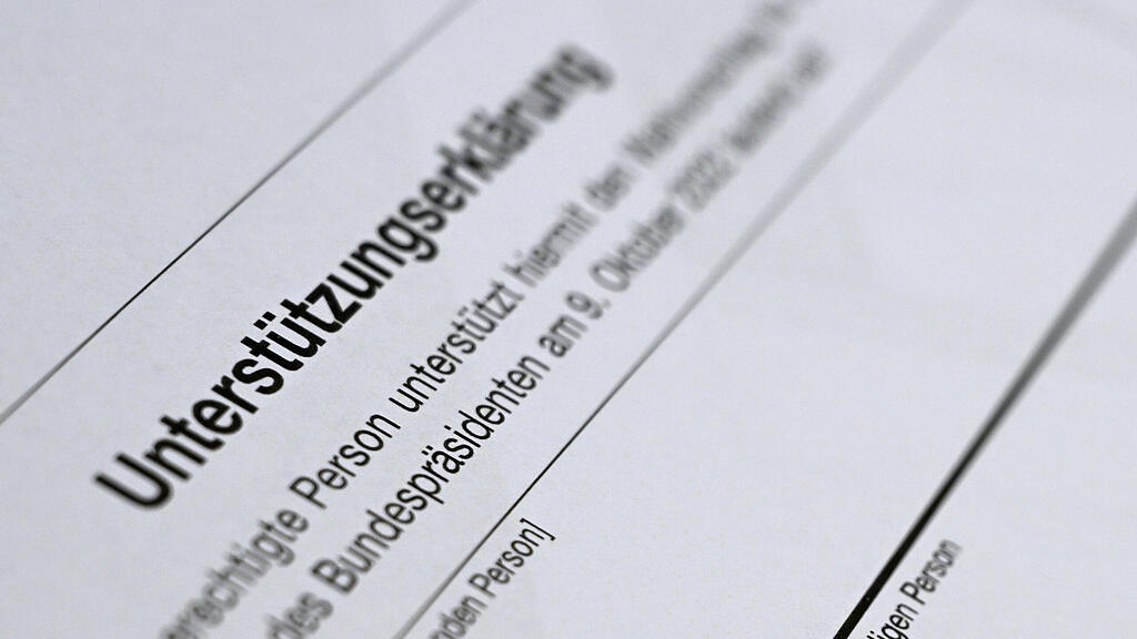 unterstützungserklärungen