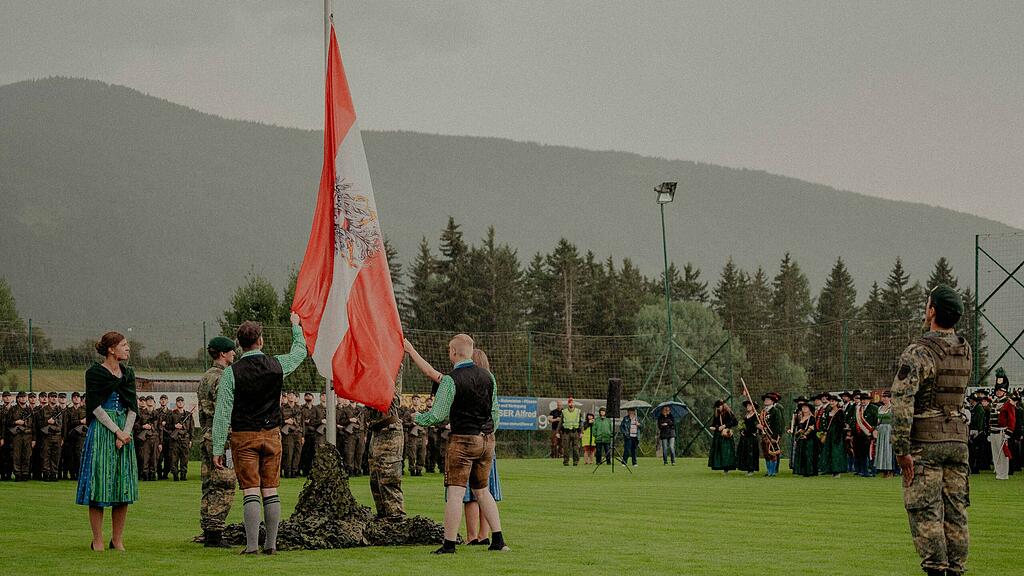 Bundesheer Angelobung in Mariapfarr