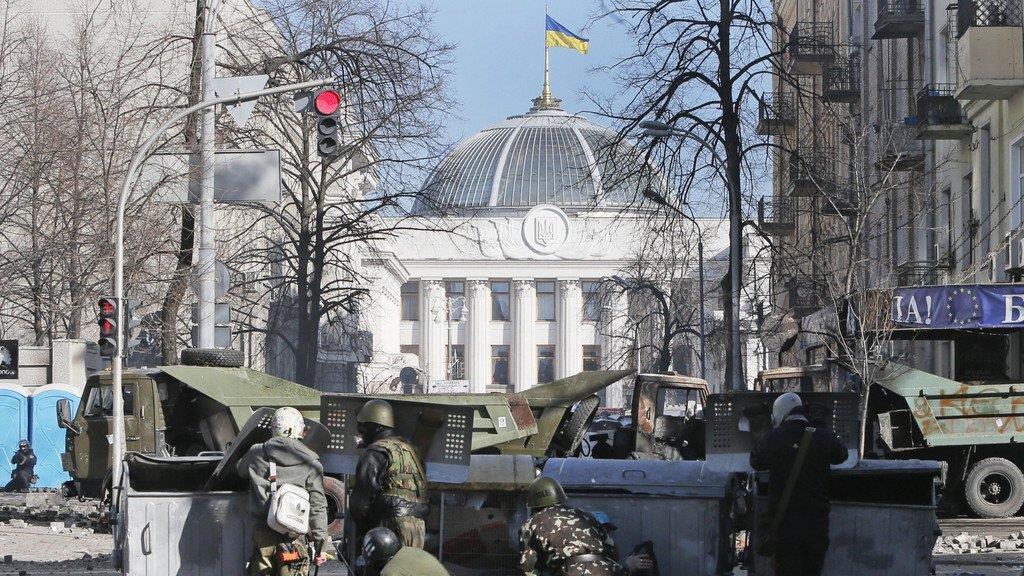 Gewalt in Kiew eskaliert