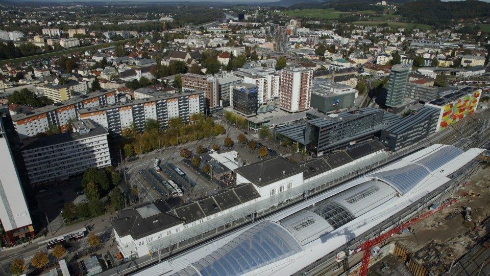 Salzburg aus der Luft