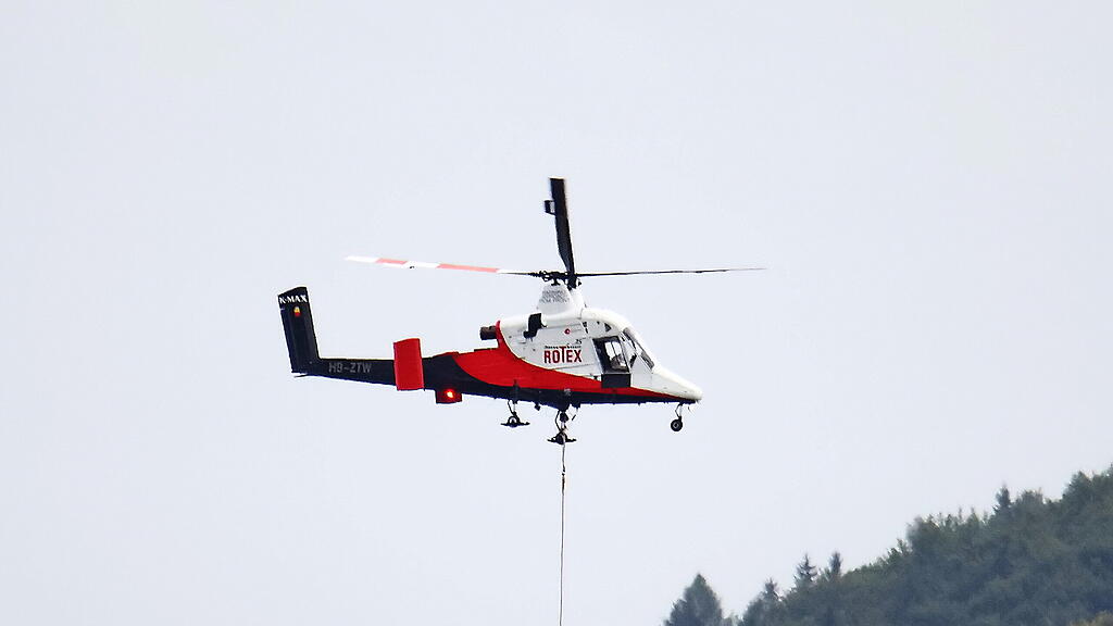Kapuzinerberg Hubschrauber
