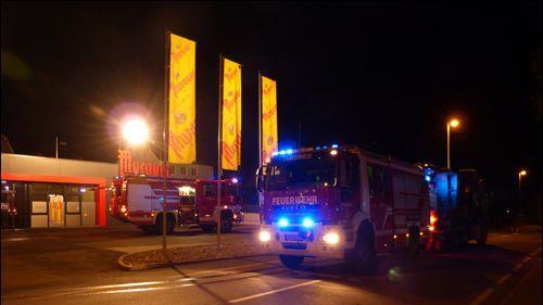 Brand einer selbstfahrenden Arbeitsmaschine in Tamsweg