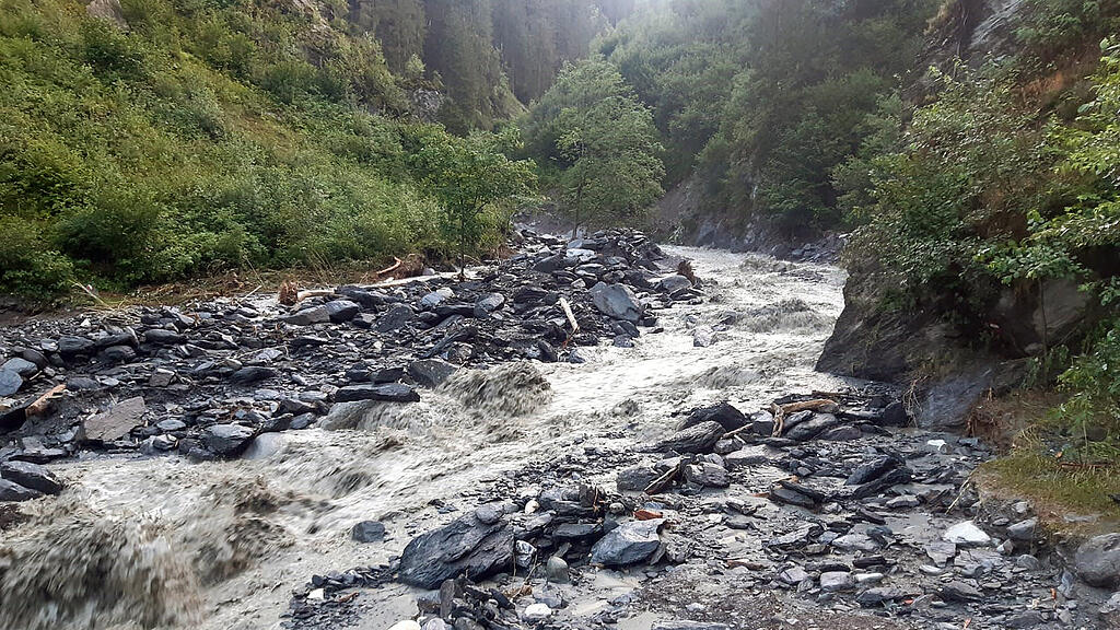 Unwetter im Oberpinzgau