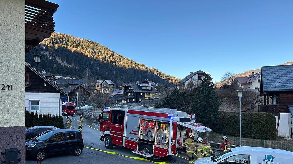 Kaminbrand in Ramingstein