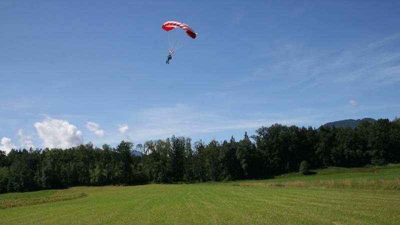 Skydiving über Salzburg