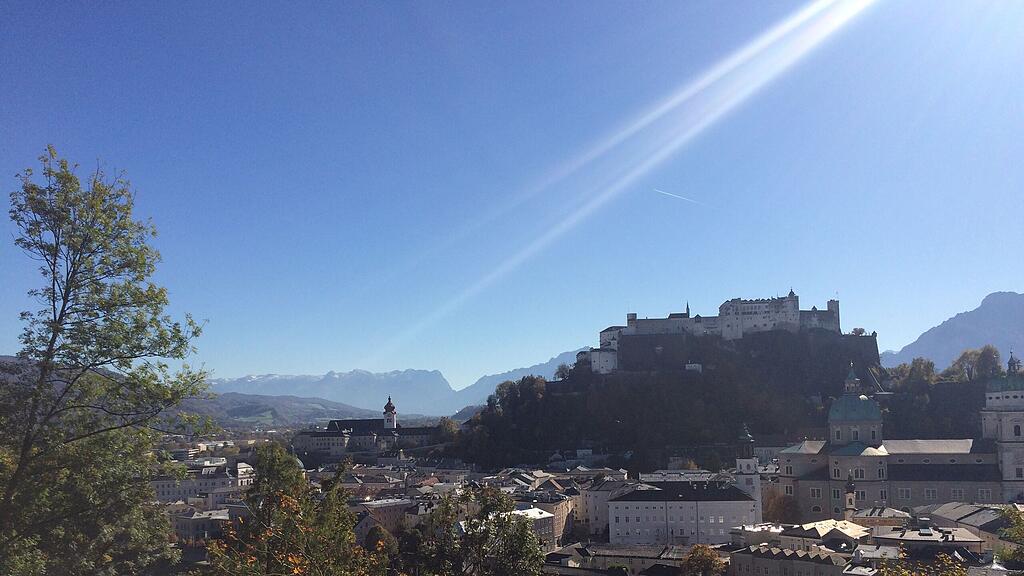 Der Herbst zeigt sich in Salzburg nochmals besonders schön.