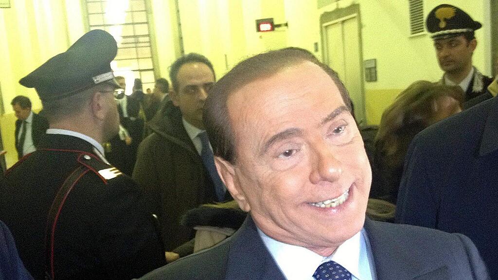 Das Urteil im Unipol-Prozess lautet ein Jahr Haft gegen Silvio Berlusconi.