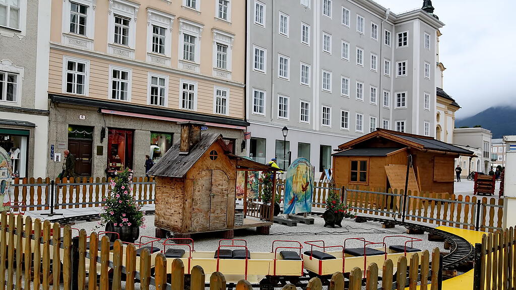 Aufbau Rupertikirtag 2022