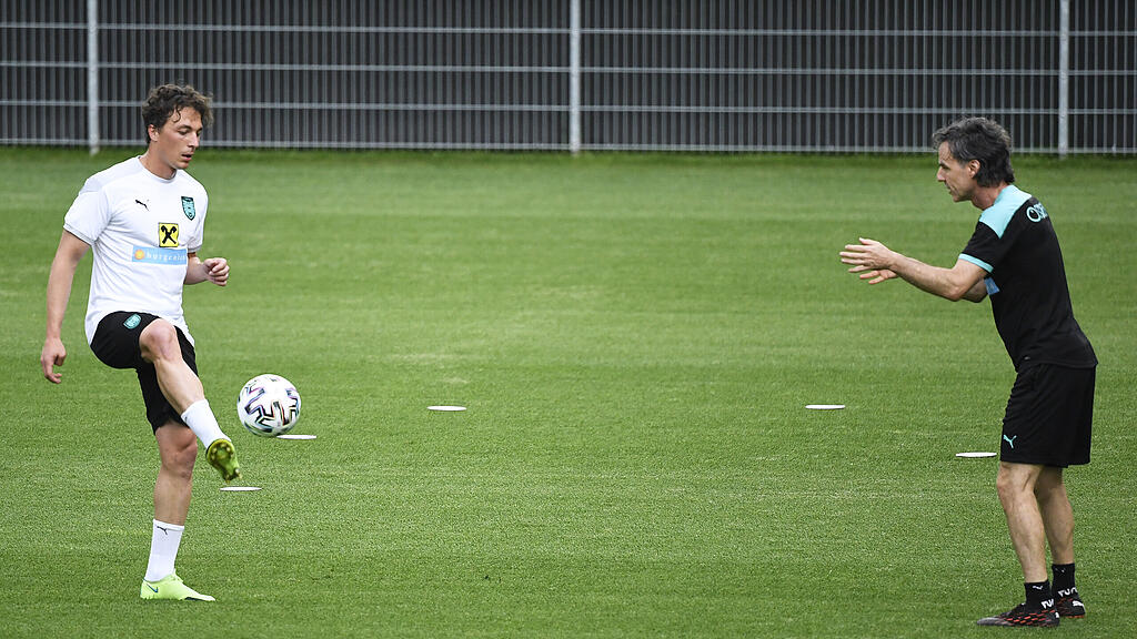 ÖFB-Training in Seefeld