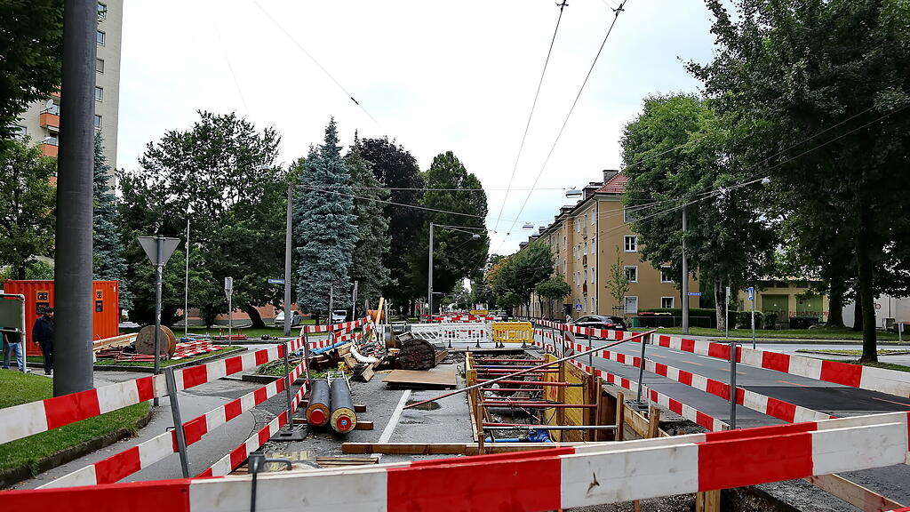 Straßensperren rund um Großbaustelle in Salzburg-Lehen