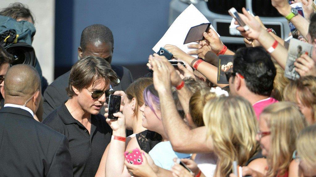 MI5-Premiere in Wien: Tom Cruise am Roten Teppich