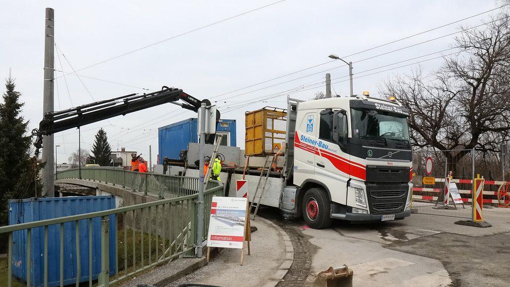 Eichstraßenbrücke: Bauarbeiten gestartet