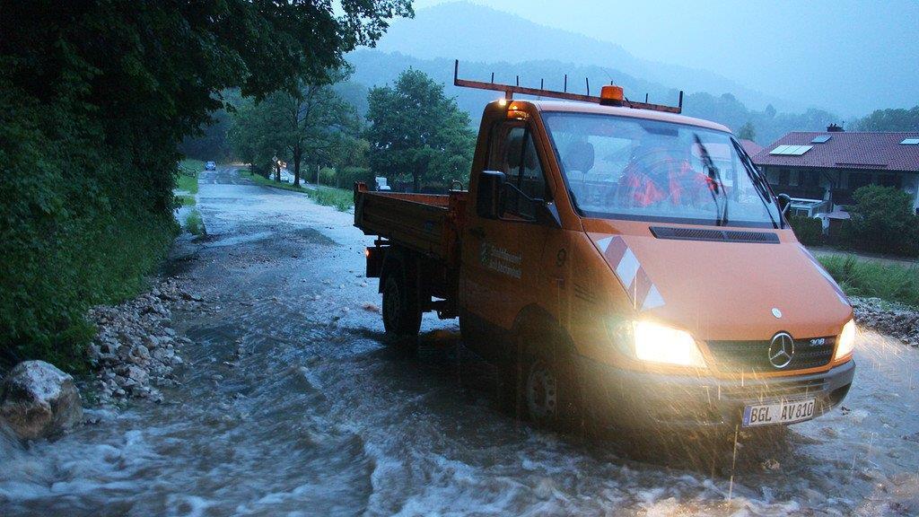 Hochwasseralarm in Bayern