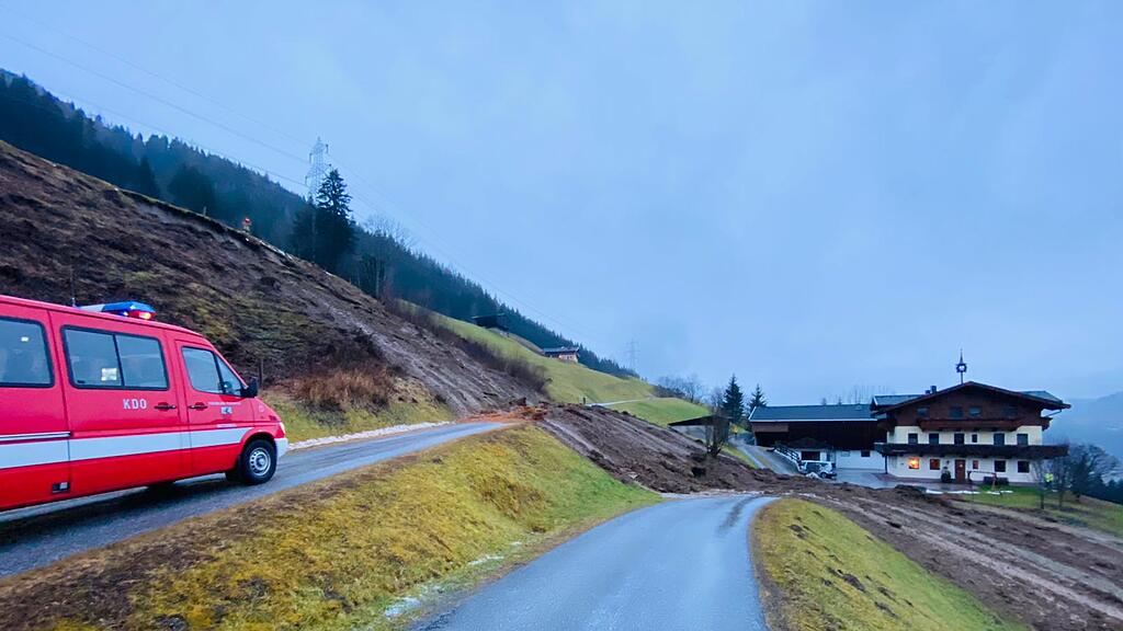 Überschwemmung, Starkregen, Mittersill, Feuerwehr,