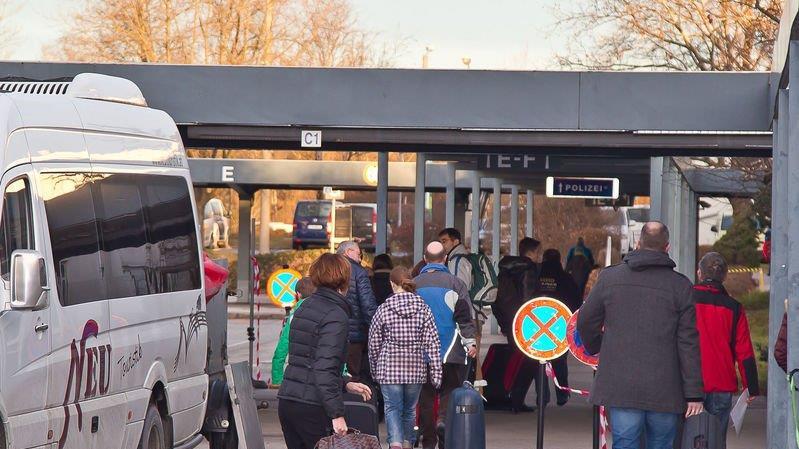 Touri-Ansturm am Airport