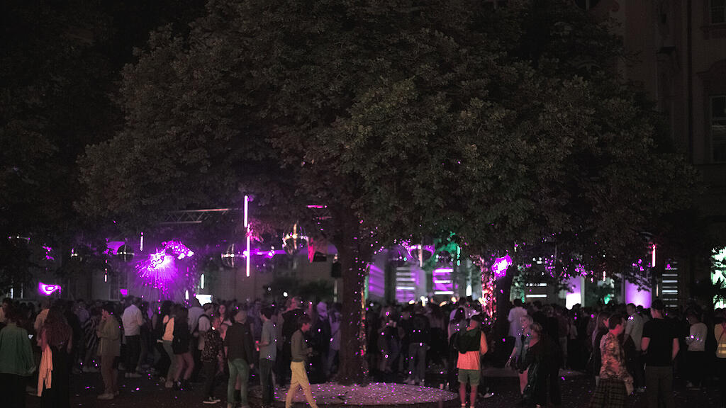 Klangkarussell im Innenhof Schloss Mirabell 5020 Festival
