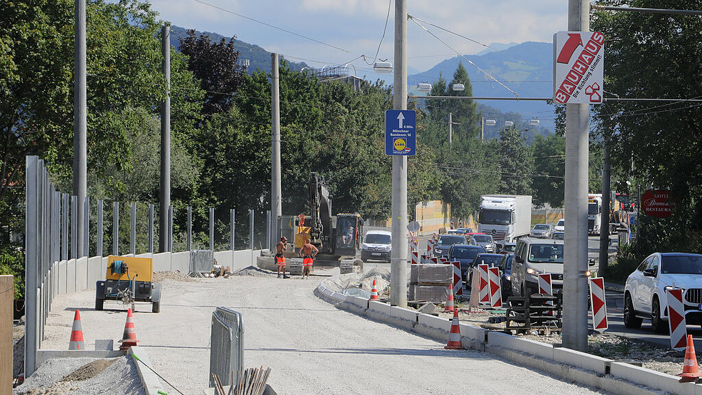 Ausbau M\u00fcnchner Bundesstra\u00dfe: Fahrbahn nach Freilassing