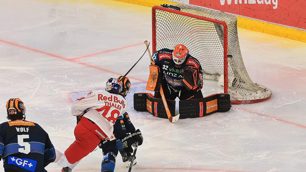 EC Red Bull Salzburg schlägt Black Wings Linz