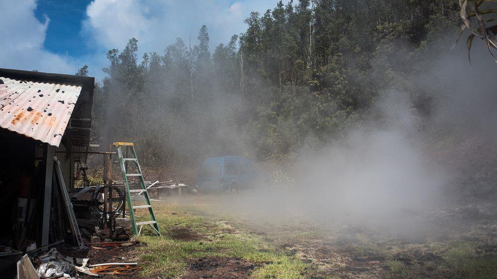 Kilauea spuckt weiter