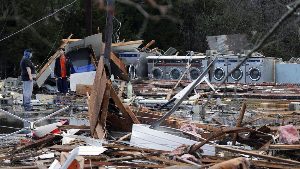 Unwetter verwüstet US-Bundesstaat Virginia
