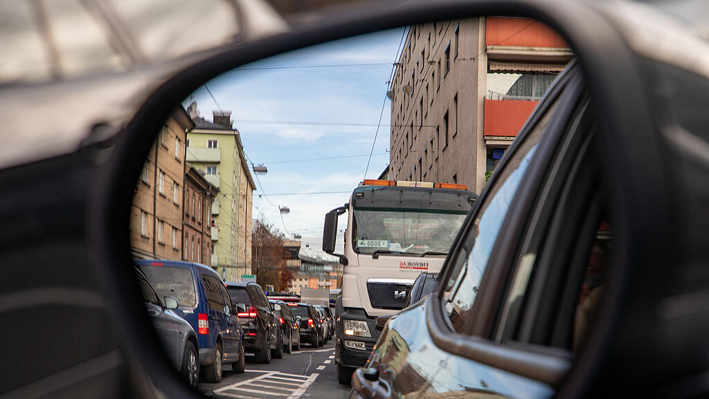 Stau in Lehen