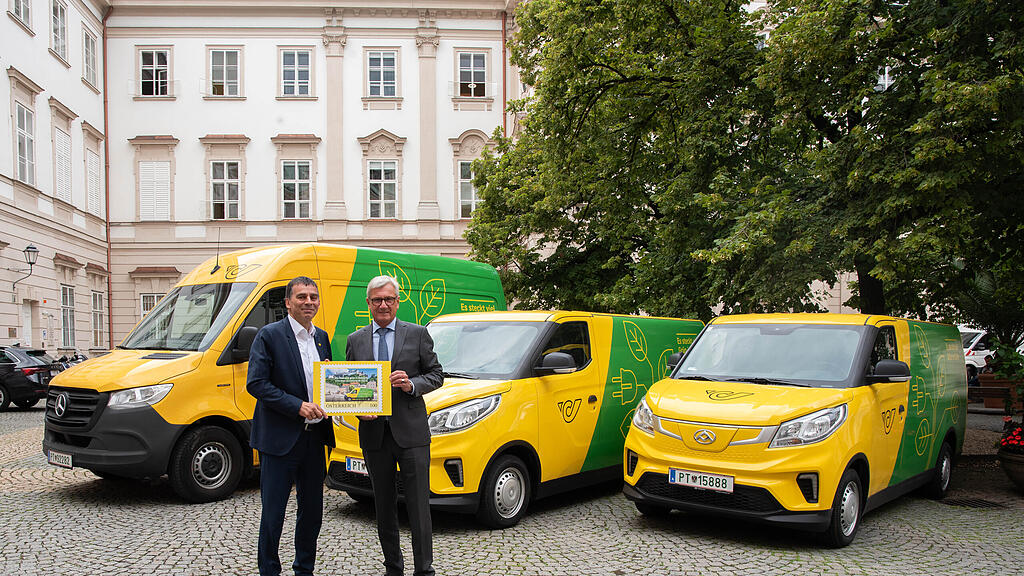 Post fährt ab 2024 elektrisch durch Stadt Salzburg