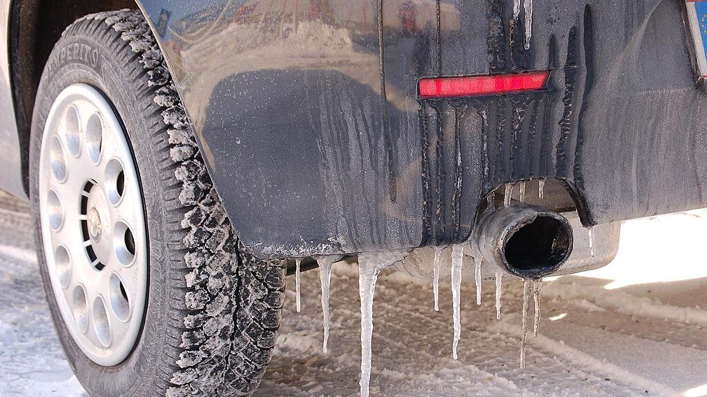 Dieselfahrzeuge sind von tiefen Minustemperaturen besonders betroffen.