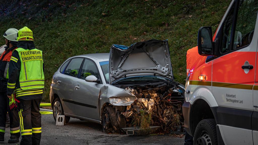 Pkw-Unfall auf der B20
