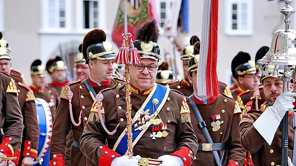 Georgi-Ritt auf Festung Hohensalzburg
