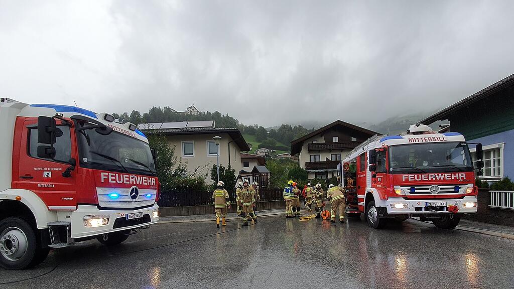 Hochwasser Mittersill