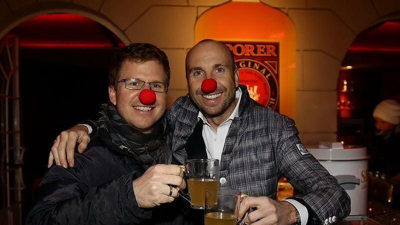 Michael Sporer und Stefan Brandtner veranstalteten den Charity-Event.
