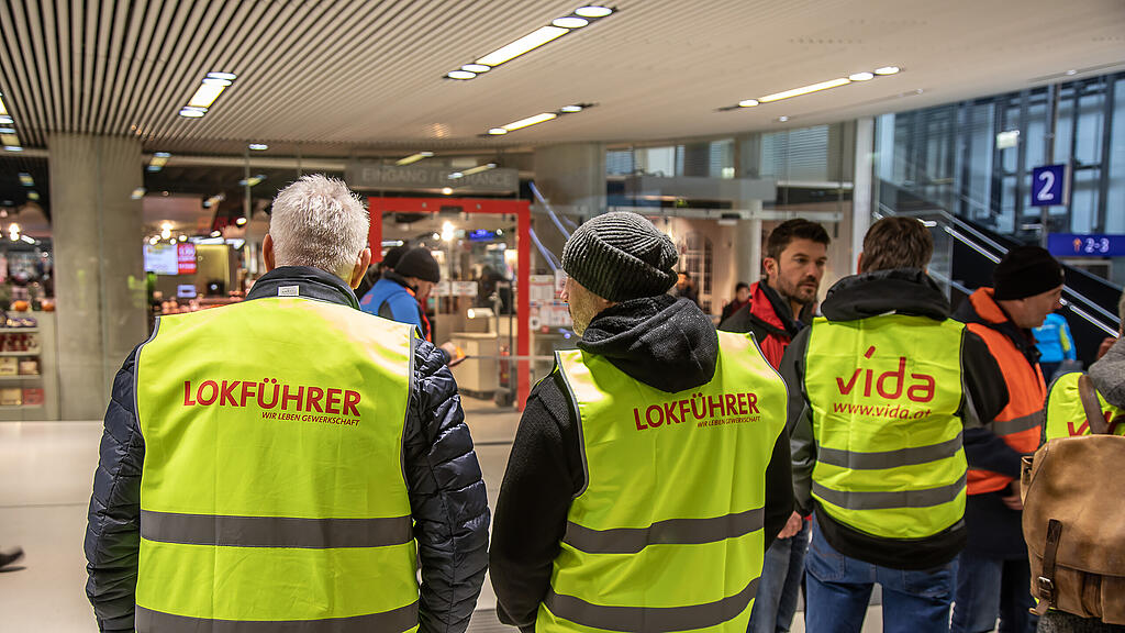 Warnstreik in Salzburg II