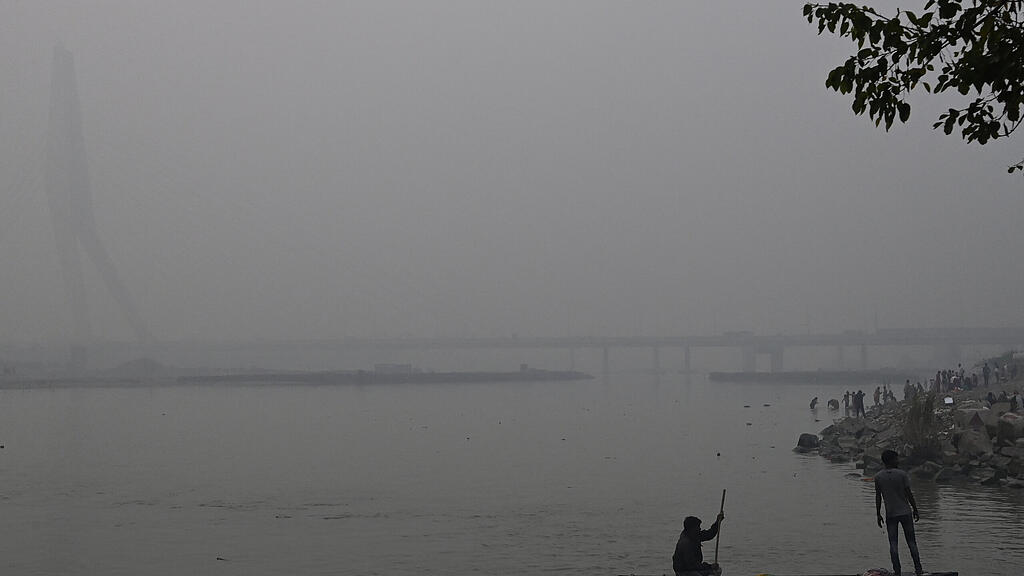 Smog in Neu Delhi