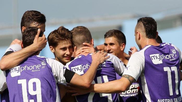 RLW, 26. Runde: Austria Salzburg - Dornbirn 2:1