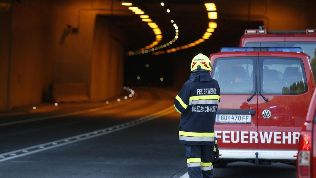 Brand im Gleinalmtunnel