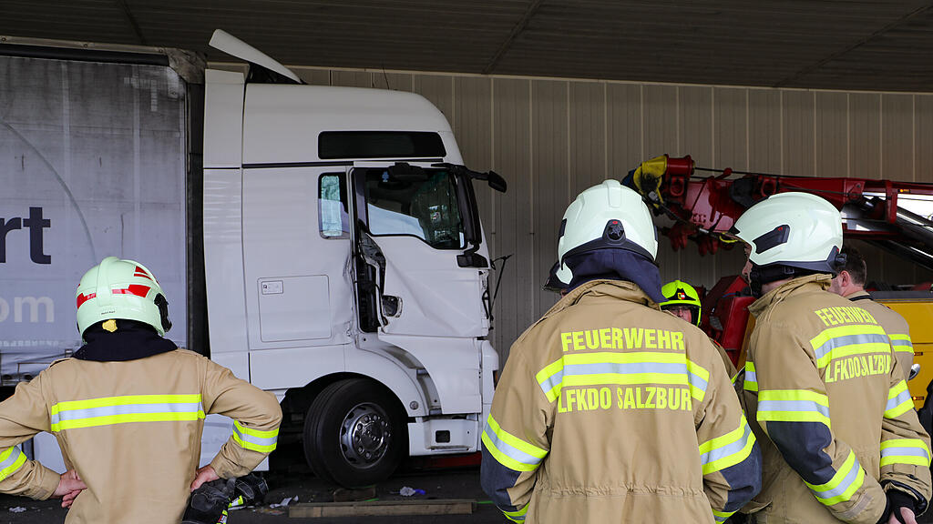 Schwerer Lkw-Unfall in Bergheim