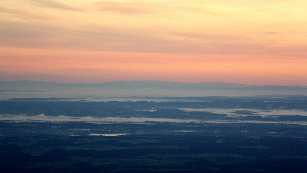 Nebelmeer im Chiemgau
