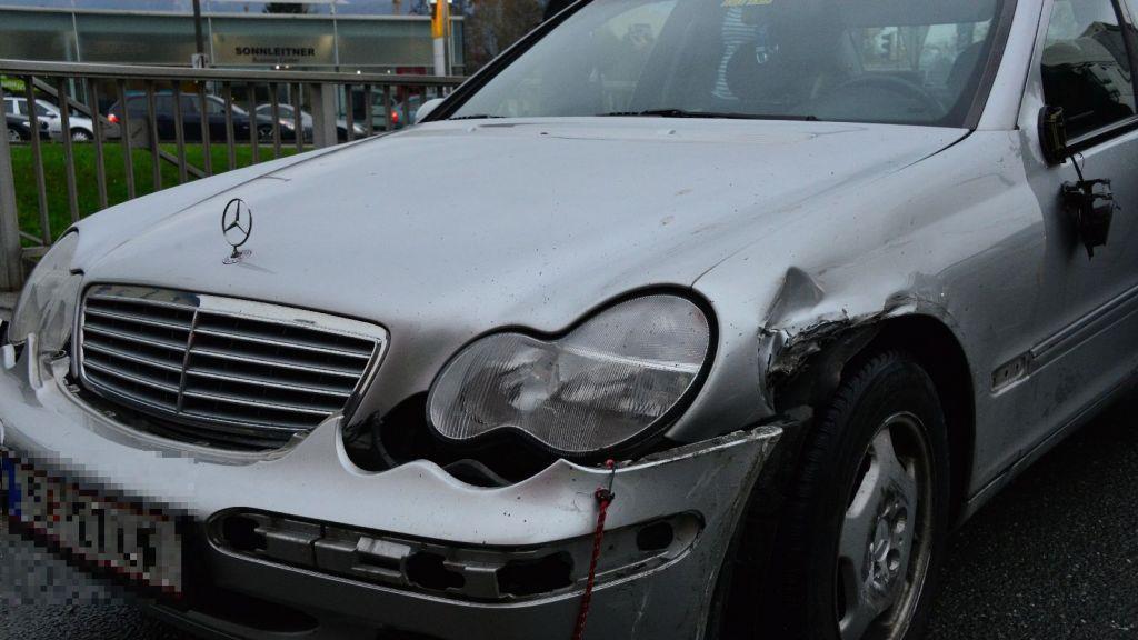 Unfall in der Vogelweiderstraße
