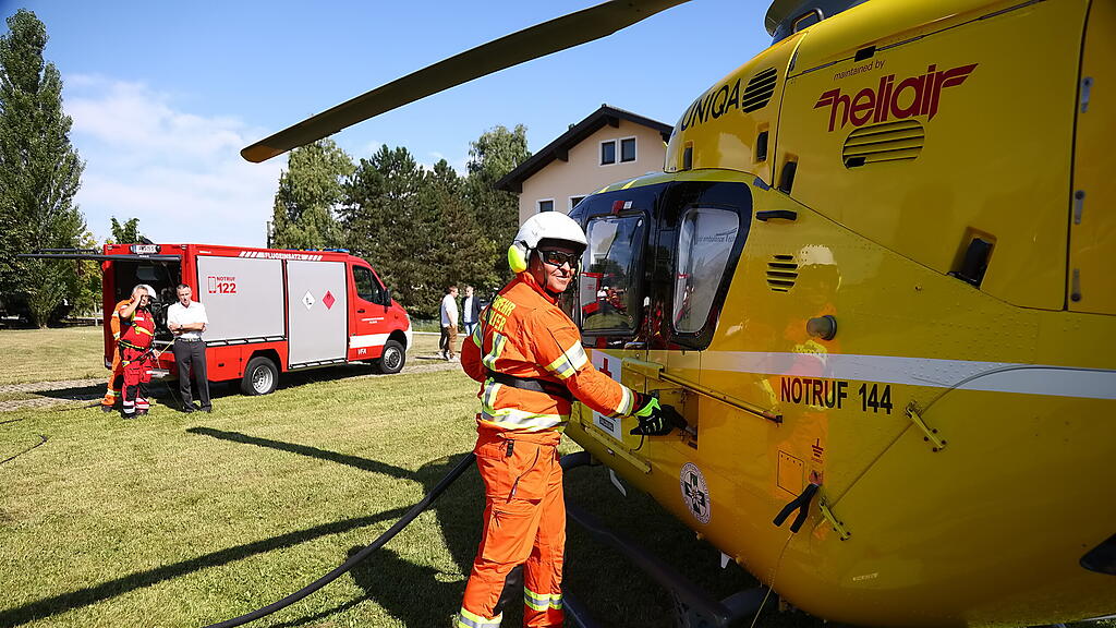 Tankfahrzeug Hubschrauber Salzburg