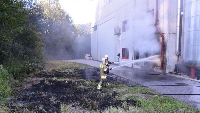 Abtenau, Trafo, brand
