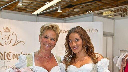 Claudia Effenberg bei der "Tracht & Country"