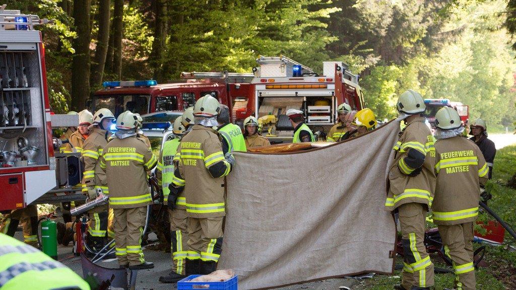 Schwerer Crash in Mattsee, III