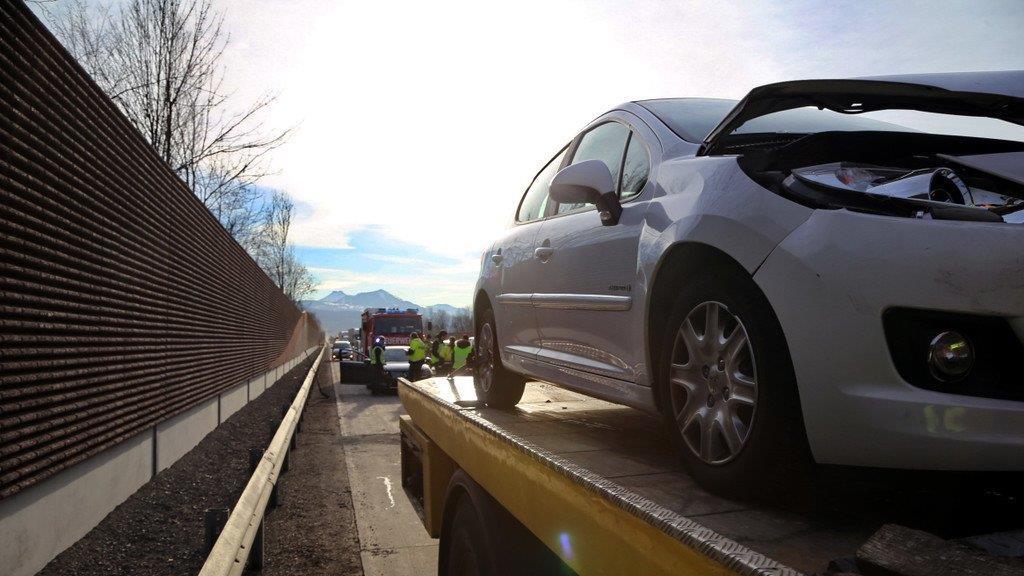 Unfall auf A10
