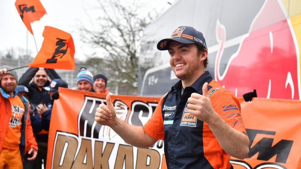 Matthias Walkner in Salzburg empfangen I