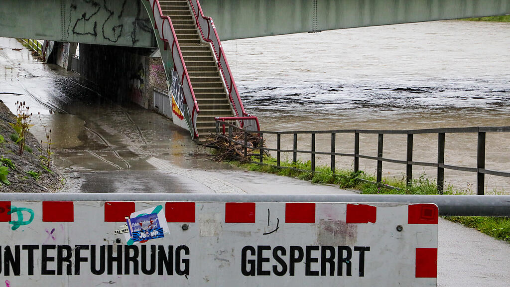 Dauerregen und Hochwasser-Lage