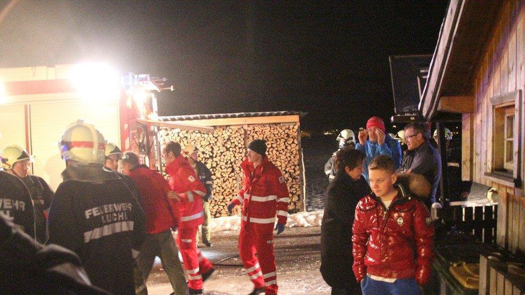 Zimmerbrand in Kuchl