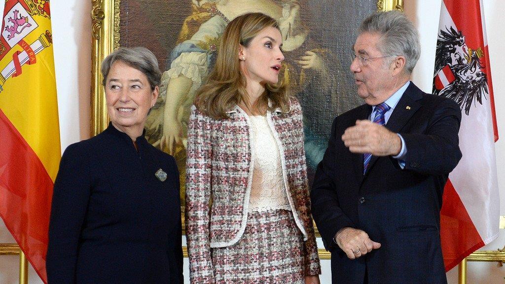 Königin Letizia in Wien