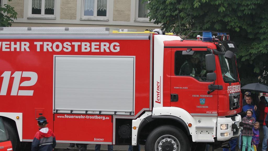 Feuerwehrübung in Trostberg